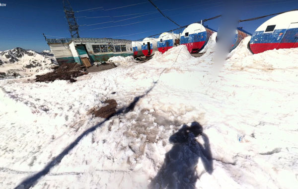 Mt. Elbrus, “Barrels” – 3D view