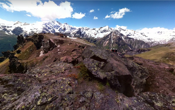 Mt. Elbrus, Observatory – 3D view