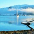 ESQUÍ DE MONTAÑA EN NORUEGA 2016. Alpes de Lyngen. Noruega. Esquí en nieve polvo descendiendo hacia el mar y realizando el último viraje en la misma playa. – <b>Desde 2455 EUR€</b>